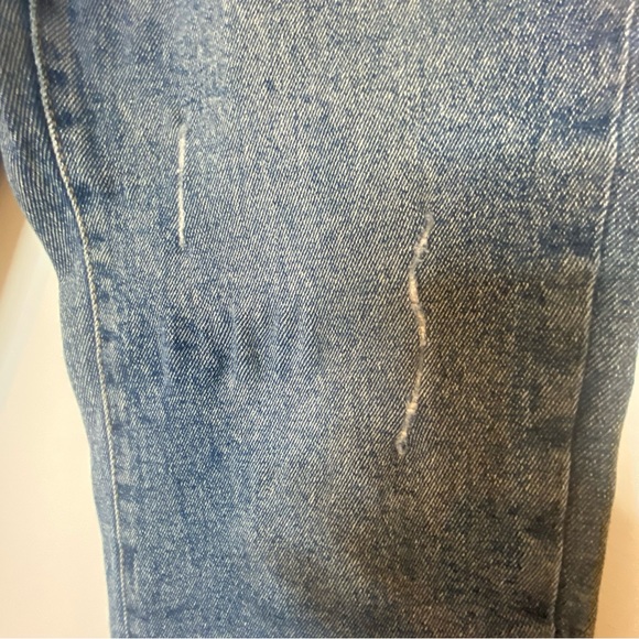 Stradivarius Mom Slim Jean Medium Wash size 4 - Picture 5 of 10